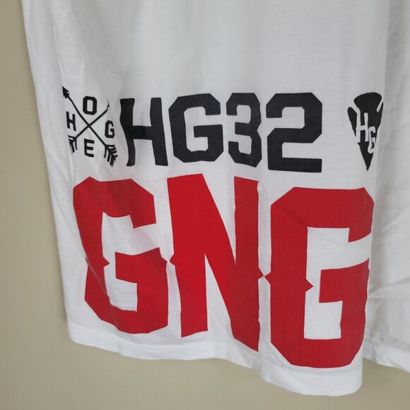 Hustle Gang HG32 Men's V-Neck T-Shirt Size 2XL - Picture 6 of 9